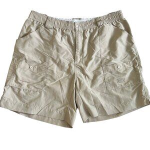 Aftco Bluewater Performance Fishing Shorts 46 Outdoors‎ Khaki Cargo